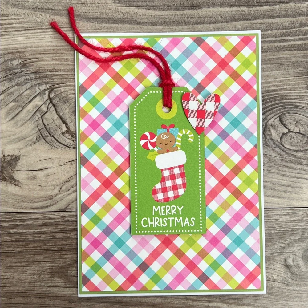 Handmade Christmas and Holiday Cards Set of 10 5”x7” Includes Envelopes